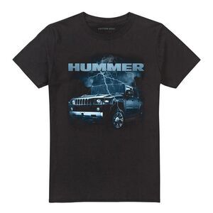 Hummer Unisex Adult Stormy Ride T-Shirt / Black